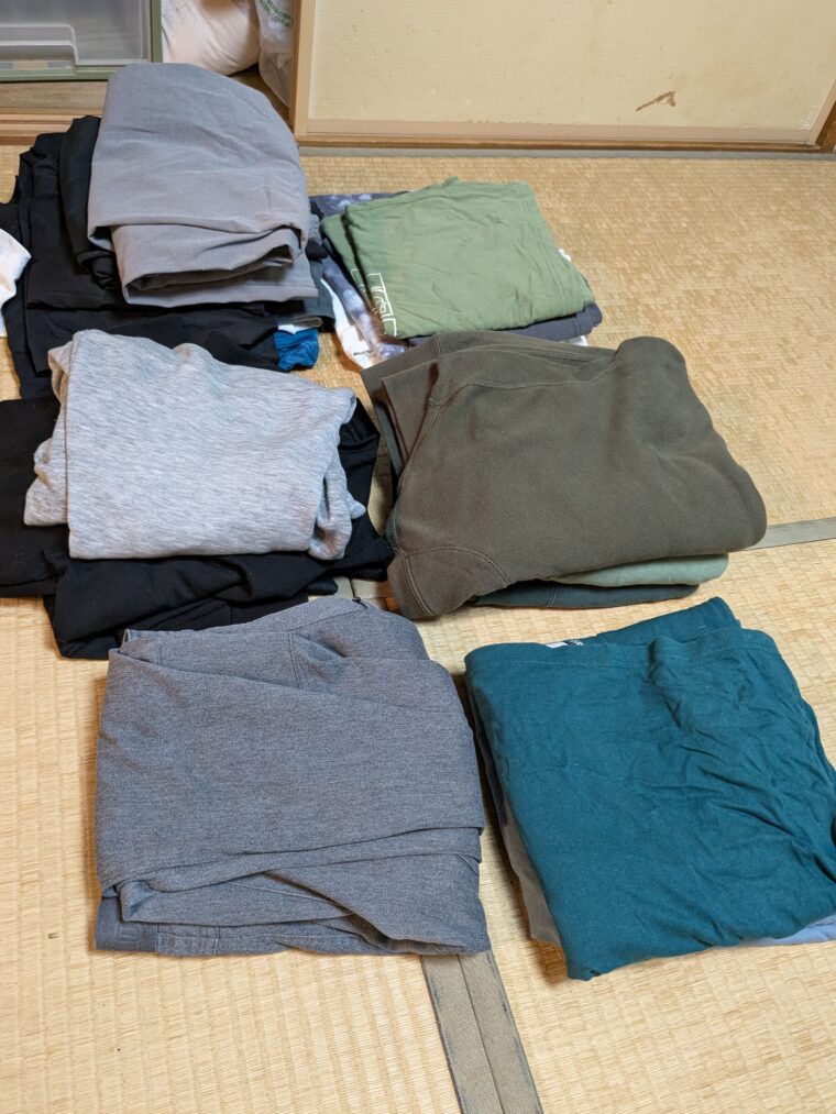 23着まで減らした写真。かなり少なくなったのが実感できる。